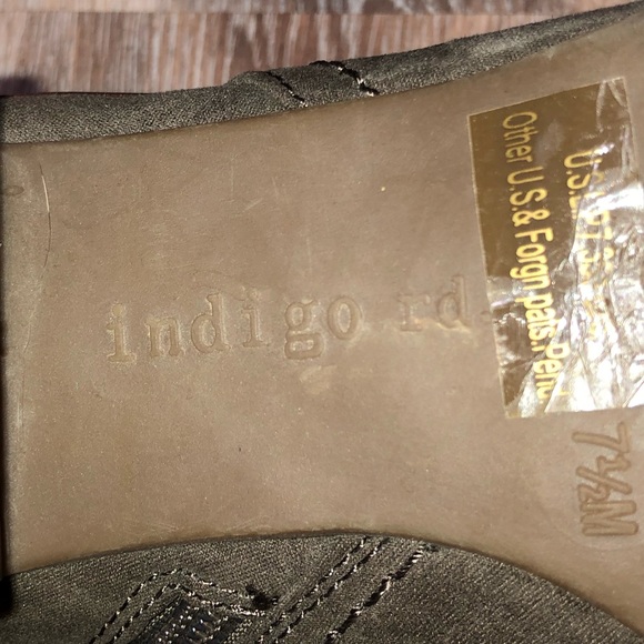 Indigo rd. brown ankle boots Size 7 1/2 M - Picture 7 of 8